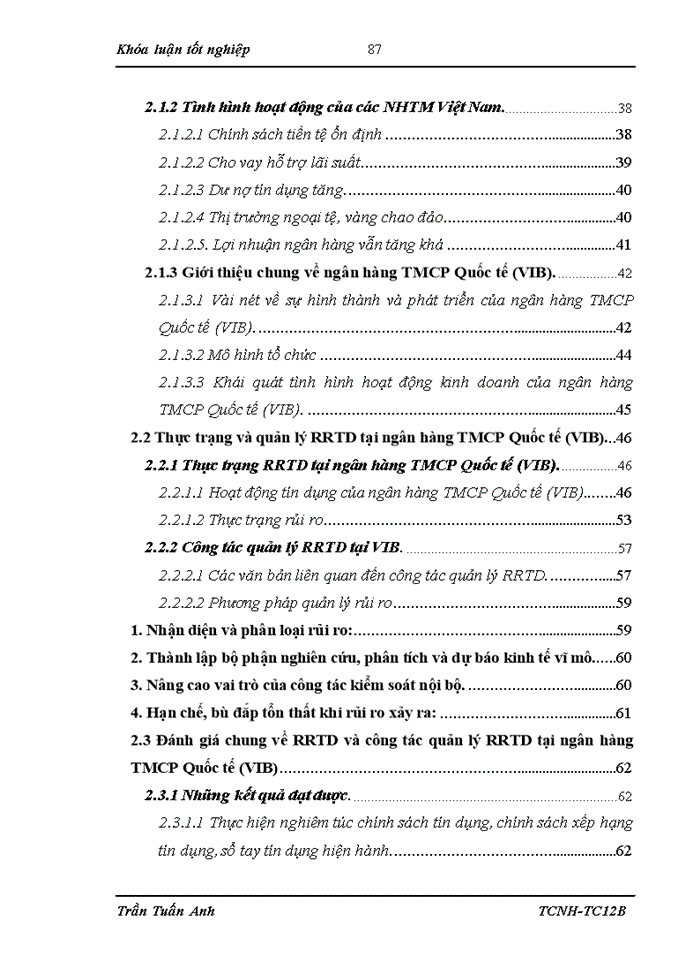 image for page Một số giải pháp phòng ngừa và hạn chế rủi ro tín dụng tại NH TMCP Quốc tế