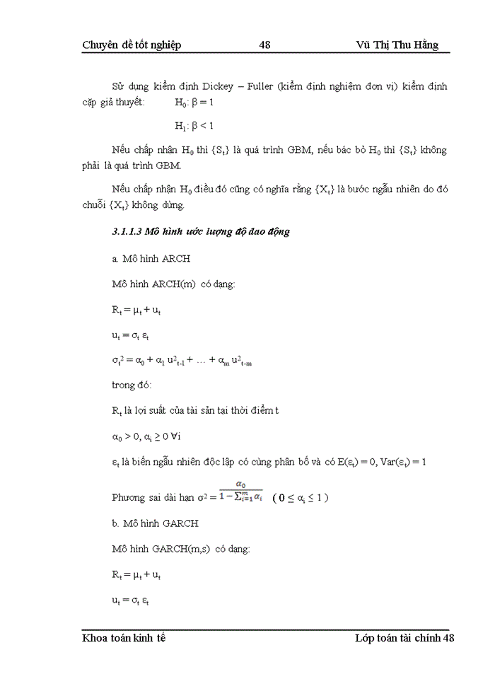 image for page Phát triển nghiệp vụ quyền chọn và một số mô hình định giá quyền chọn ngoại tệ tại Việt Nam