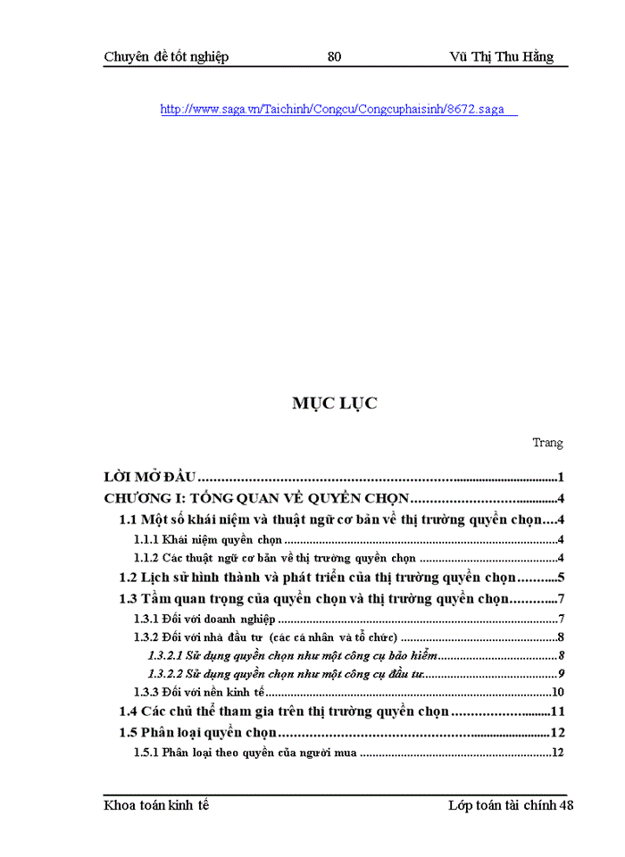 image for page Phát triển nghiệp vụ quyền chọn và một số mô hình định giá quyền chọn ngoại tệ tại Việt Nam