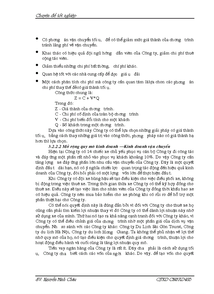 image for page Nâng cao hiệu quả kinh doanh du lịch của Công ty cổ phần đầu tư Thương mại và Du lịch Anh Thư