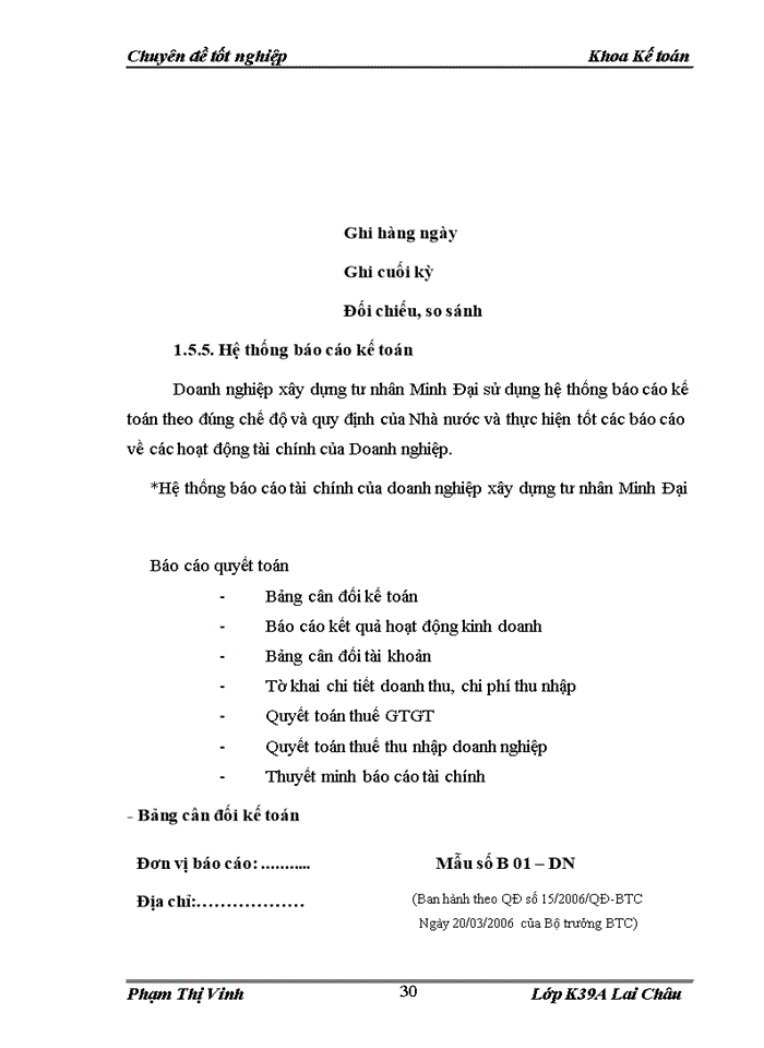 image for page Kế toán tiền lương và các khoản trích theo lương tại Doanh nghiệp xây dựng tư nhân Minh Đại