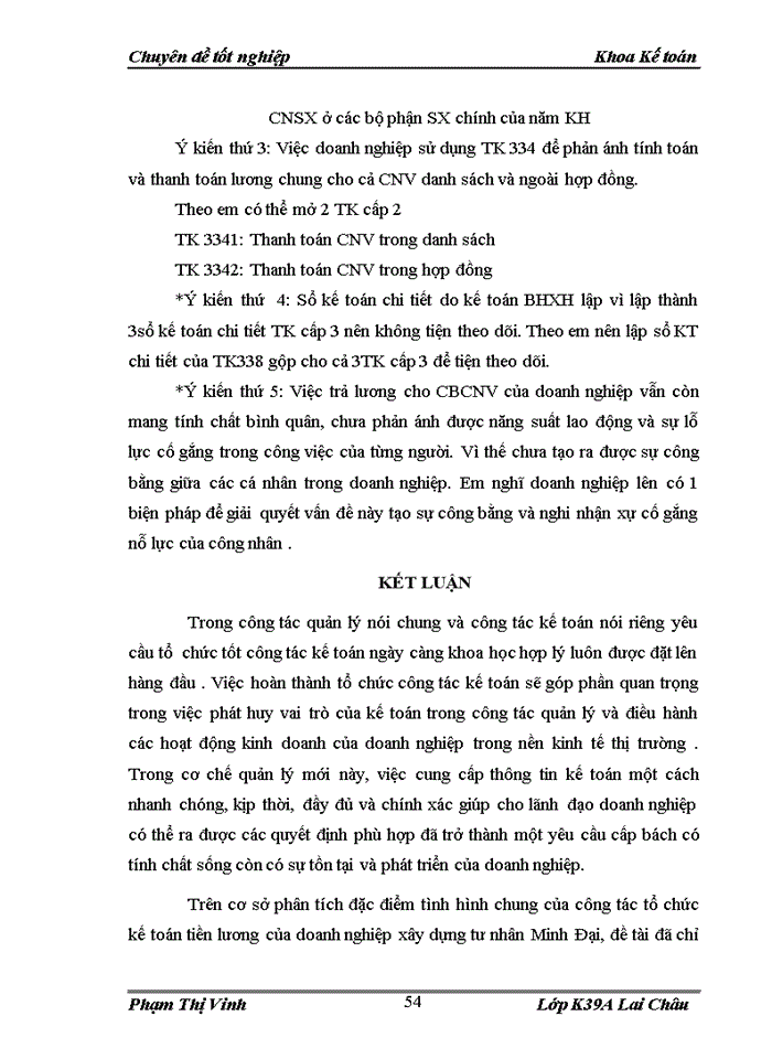 image for page Kế toán tiền lương và các khoản trích theo lương tại Doanh nghiệp xây dựng tư nhân Minh Đại