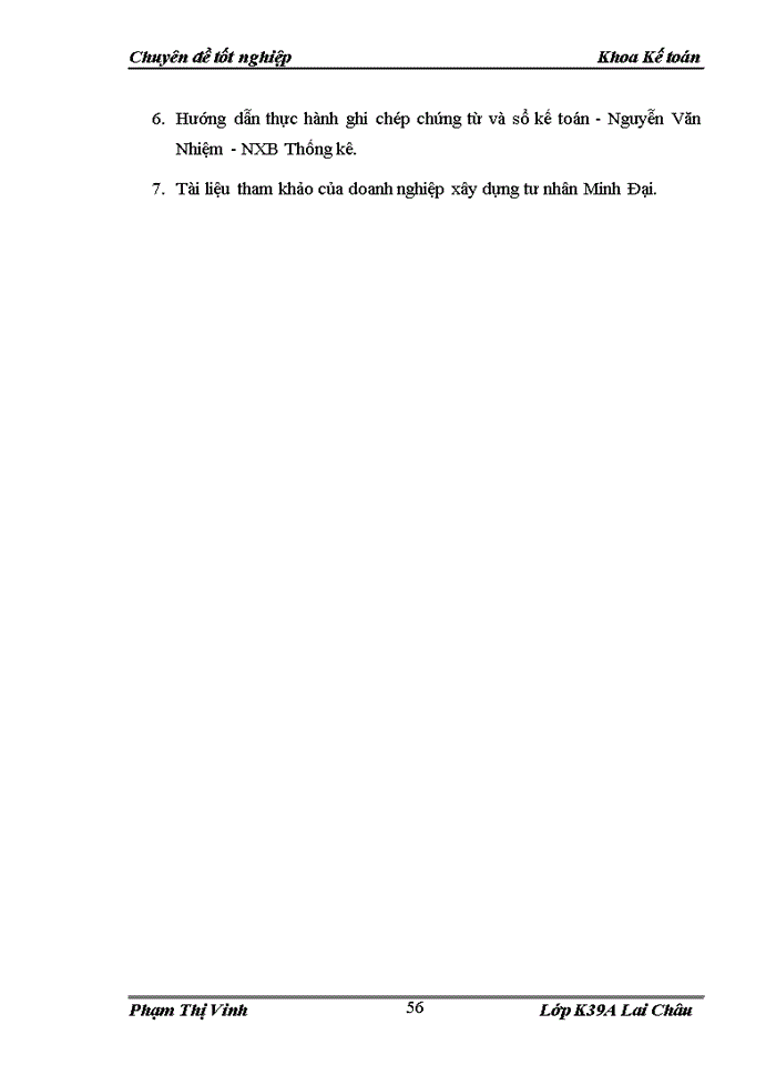 image for page Kế toán tiền lương và các khoản trích theo lương tại Doanh nghiệp xây dựng tư nhân Minh Đại