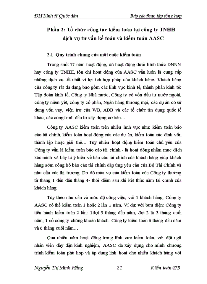image for page Công tác kiểm toán tại công ty TNHH dịch vụ tư vấn kế toán và kiểm toán AASC