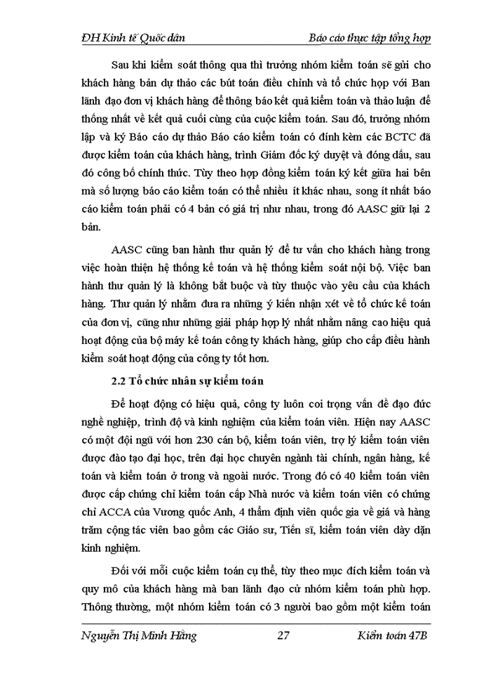 image for page Công tác kiểm toán tại công ty TNHH dịch vụ tư vấn kế toán và kiểm toán AASC