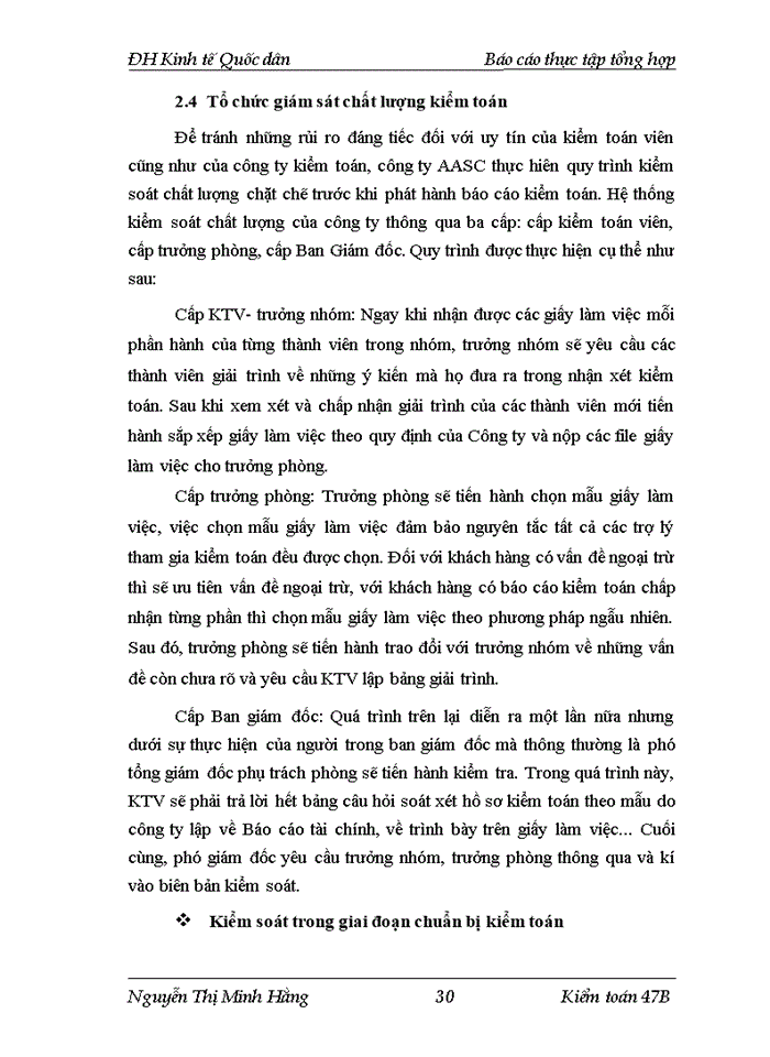image for page Công tác kiểm toán tại công ty TNHH dịch vụ tư vấn kế toán và kiểm toán AASC