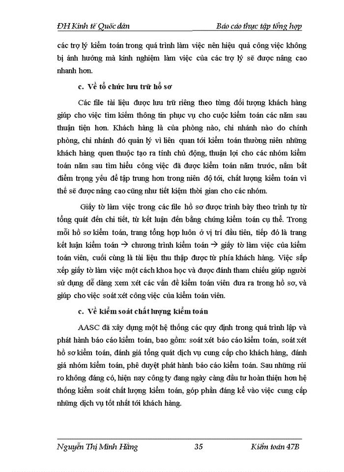 image for page Công tác kiểm toán tại công ty TNHH dịch vụ tư vấn kế toán và kiểm toán AASC