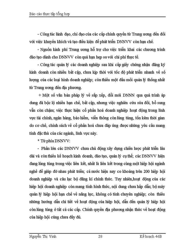 image for page Giải pháp của cục phát triển DNNVV trong thời gian tới để khắc phục những khó khăn hạn chế