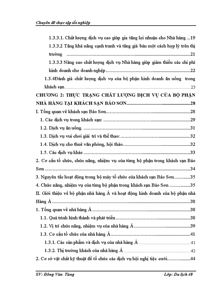 image for page “Nâng cao chất lượng dịch vụ trong kinh doanh nhà hàng tại khách sạn Bảo Sơn Hà Nội - Thực trạng, phương hướng và giải pháp
