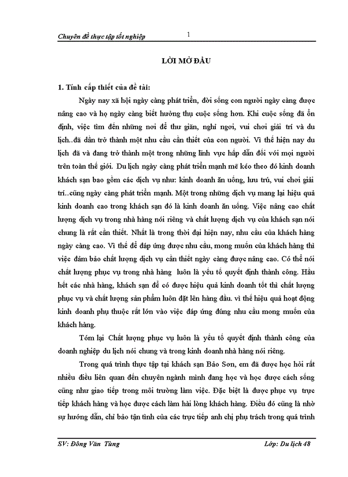 image for page “Nâng cao chất lượng dịch vụ trong kinh doanh nhà hàng tại khách sạn Bảo Sơn Hà Nội - Thực trạng, phương hướng và giải pháp