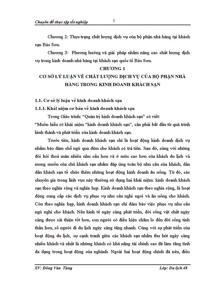 image for page “Nâng cao chất lượng dịch vụ trong kinh doanh nhà hàng tại khách sạn Bảo Sơn Hà Nội - Thực trạng, phương hướng và giải pháp