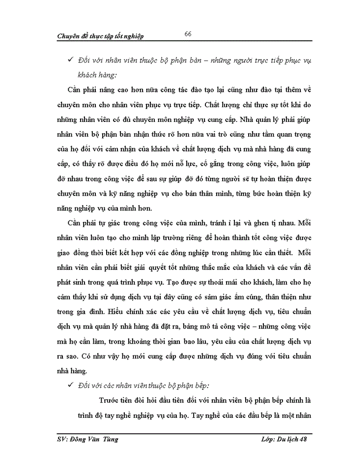image for page “Nâng cao chất lượng dịch vụ trong kinh doanh nhà hàng tại khách sạn Bảo Sơn Hà Nội - Thực trạng, phương hướng và giải pháp