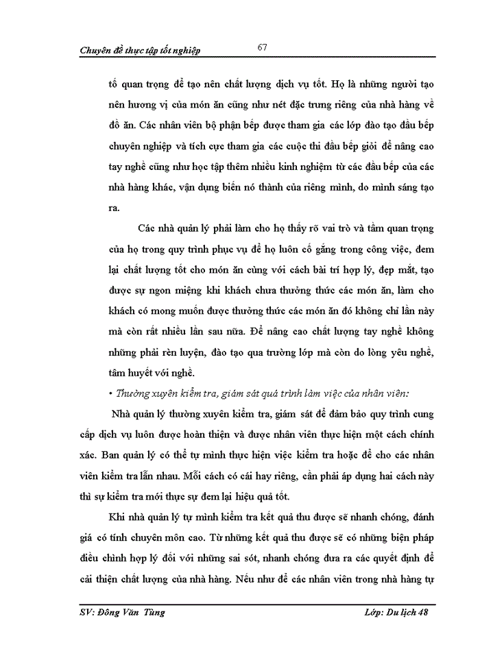 image for page “Nâng cao chất lượng dịch vụ trong kinh doanh nhà hàng tại khách sạn Bảo Sơn Hà Nội - Thực trạng, phương hướng và giải pháp