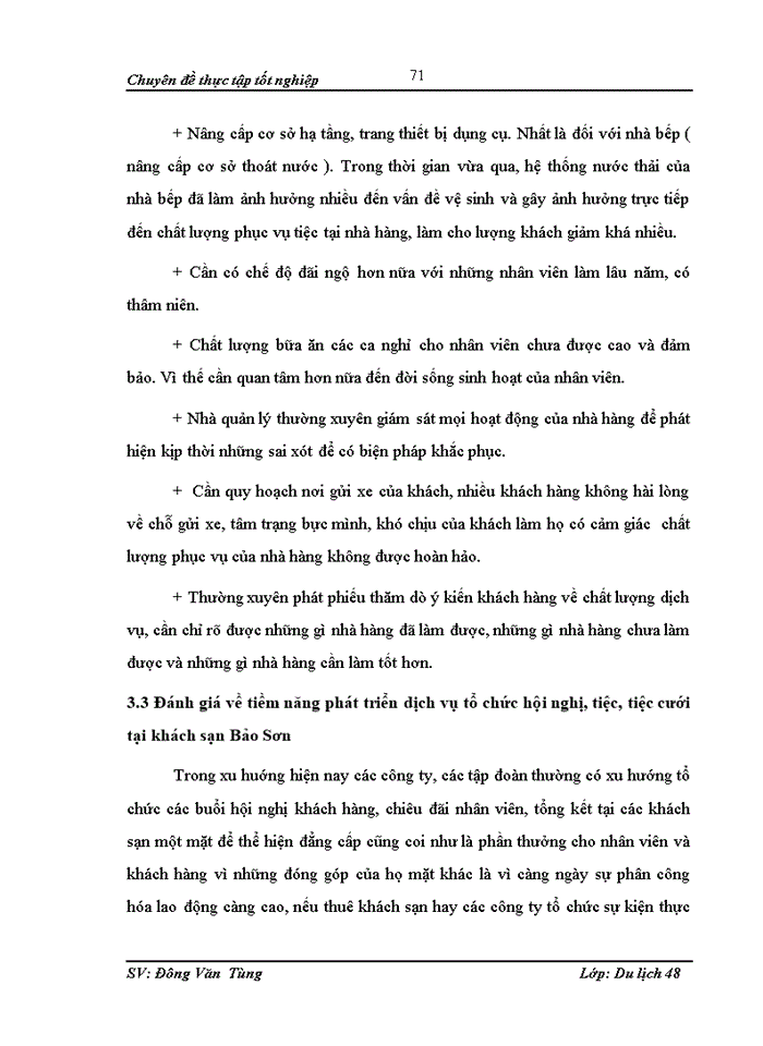 image for page “Nâng cao chất lượng dịch vụ trong kinh doanh nhà hàng tại khách sạn Bảo Sơn Hà Nội - Thực trạng, phương hướng và giải pháp