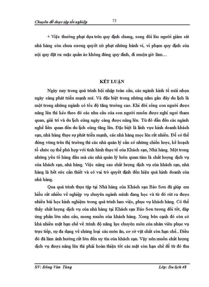 image for page “Nâng cao chất lượng dịch vụ trong kinh doanh nhà hàng tại khách sạn Bảo Sơn Hà Nội - Thực trạng, phương hướng và giải pháp