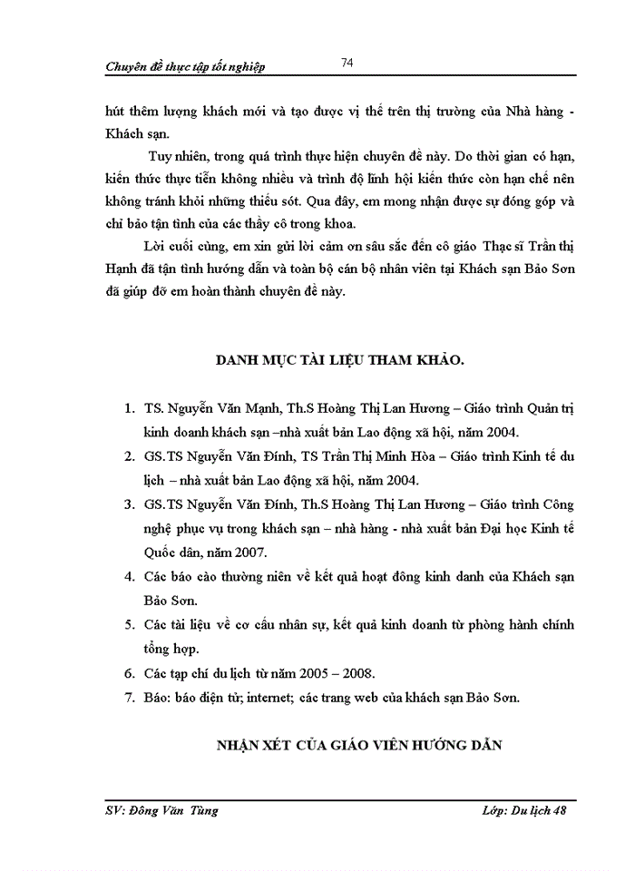 image for page “Nâng cao chất lượng dịch vụ trong kinh doanh nhà hàng tại khách sạn Bảo Sơn Hà Nội - Thực trạng, phương hướng và giải pháp