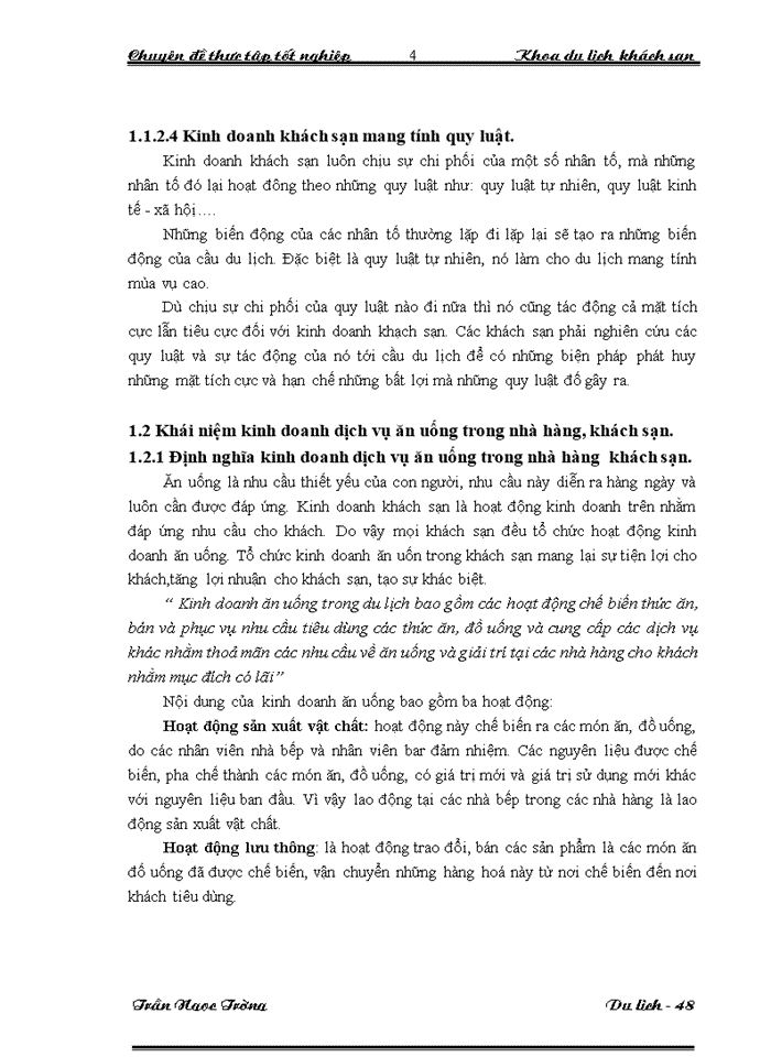 image for page Nâng cao chất lượng dịch vụ ăn uống  tại nhà hàng Hoa Sen I thuộc công ty Cổ phần Du lịch Kim Liên