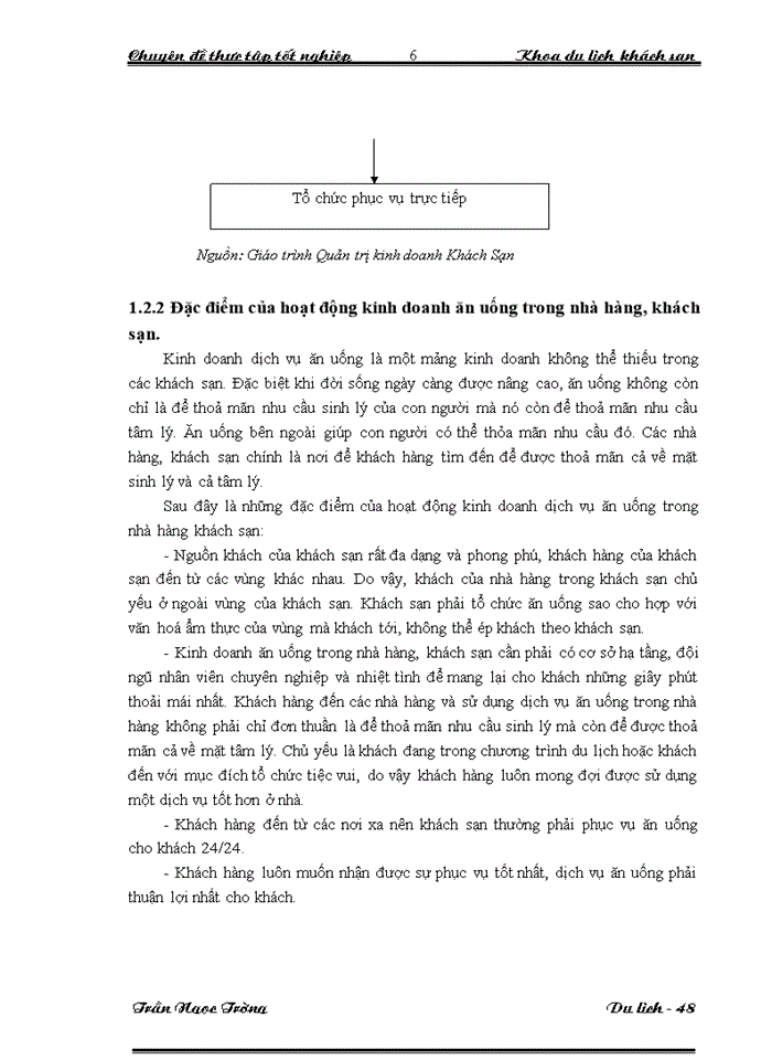 image for page Nâng cao chất lượng dịch vụ ăn uống  tại nhà hàng Hoa Sen I thuộc công ty Cổ phần Du lịch Kim Liên