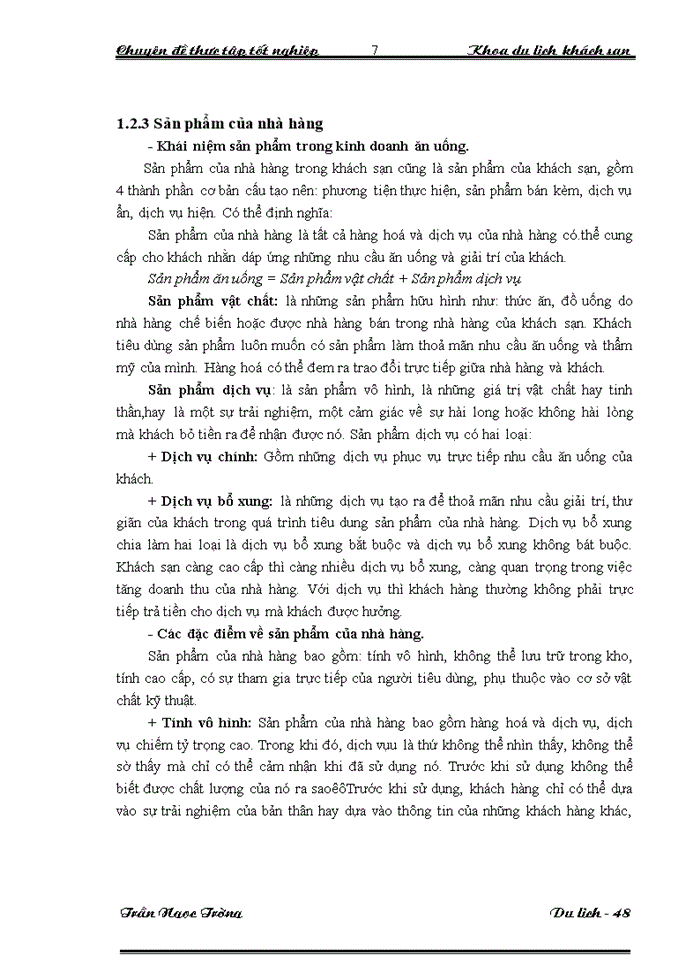 image for page Nâng cao chất lượng dịch vụ ăn uống  tại nhà hàng Hoa Sen I thuộc công ty Cổ phần Du lịch Kim Liên