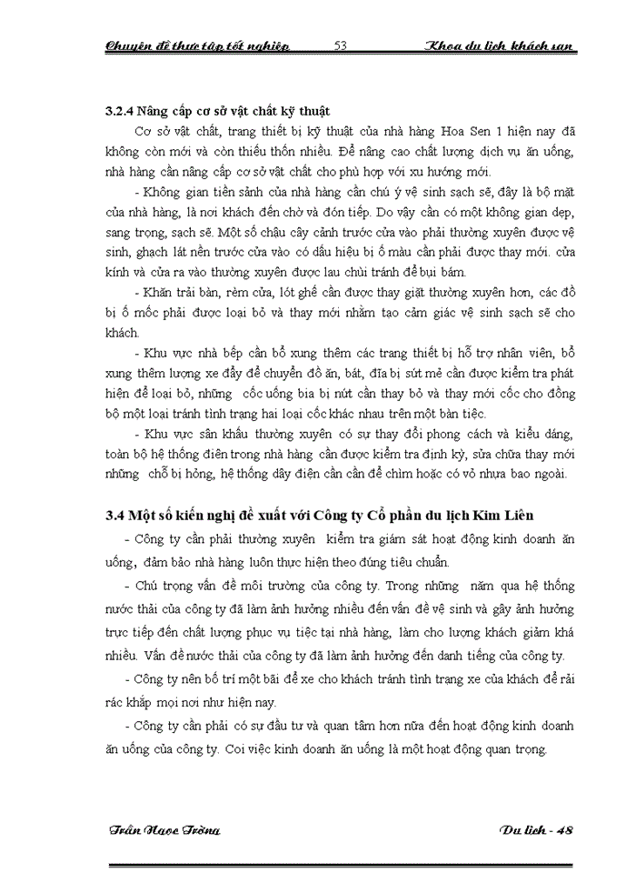 image for page Nâng cao chất lượng dịch vụ ăn uống  tại nhà hàng Hoa Sen I thuộc công ty Cổ phần Du lịch Kim Liên