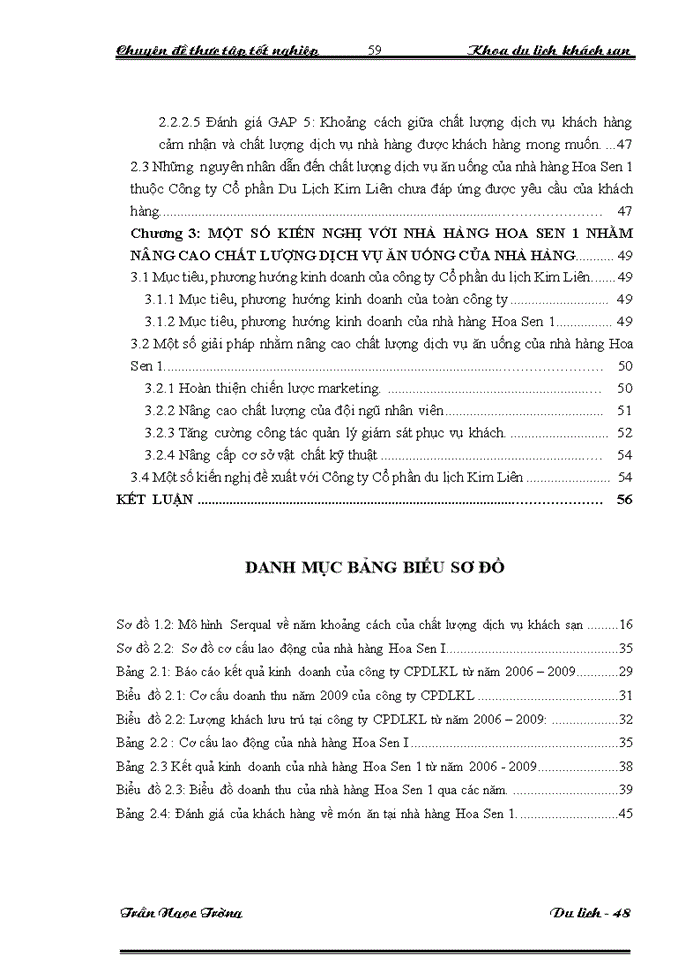image for page Nâng cao chất lượng dịch vụ ăn uống  tại nhà hàng Hoa Sen I thuộc công ty Cổ phần Du lịch Kim Liên
