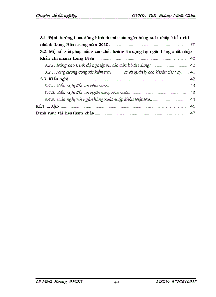 image for page Giải pháp nâng cao chất lượng tín dụng ngắn hạn của ngân hàng thương mại tại ngân hàng xuất nhập khẩu Việt Nam chi nhánh Long Biên