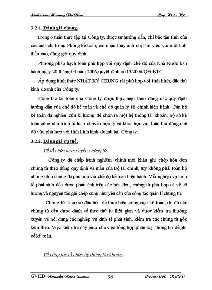 image for page Một số đánh giá về tình hình tổ chức hạch toán tại Công ty cổ phần Formach