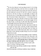 Một số giải pháp nâng cao chất lượng sản phẩm tại Công ty cổ phần thực phẩm Hữu Nghị