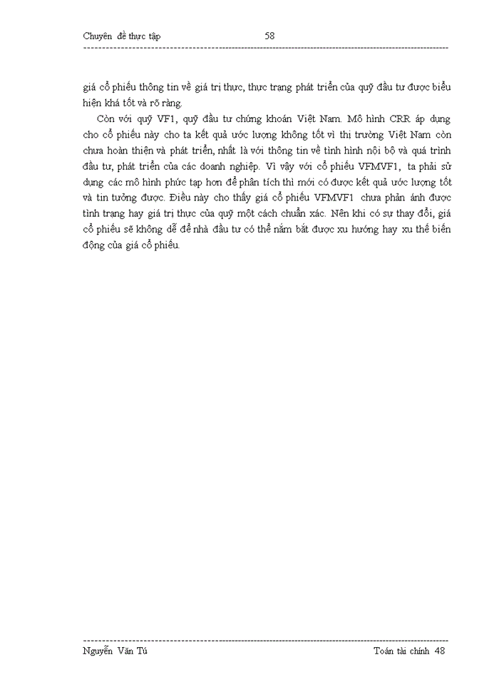image for page Áp dụng mô hình toán trong phân tích động thái giá cổ phiếu quỹ đầu tư trên thị trường chứng khoán Việt Nam