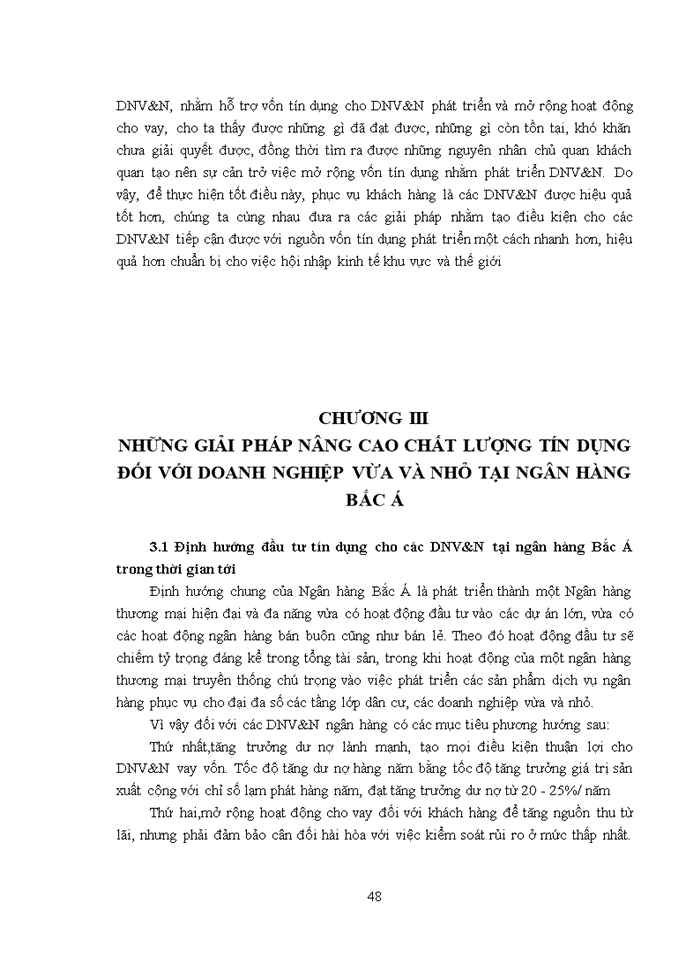 image for page Giải pháp nâng cao chất lượng tín dụng đối với doanh nghiệp vừa và nhỏ tại ngân hàng Bắc Á