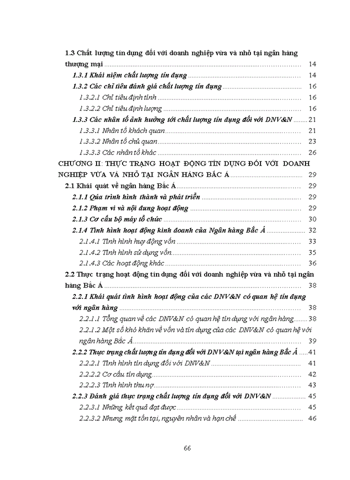 image for page Giải pháp nâng cao chất lượng tín dụng đối với doanh nghiệp vừa và nhỏ tại ngân hàng Bắc Á