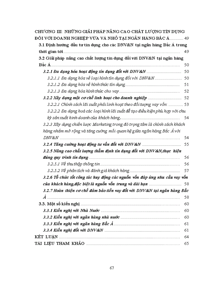 image for page Giải pháp nâng cao chất lượng tín dụng đối với doanh nghiệp vừa và nhỏ tại ngân hàng Bắc Á
