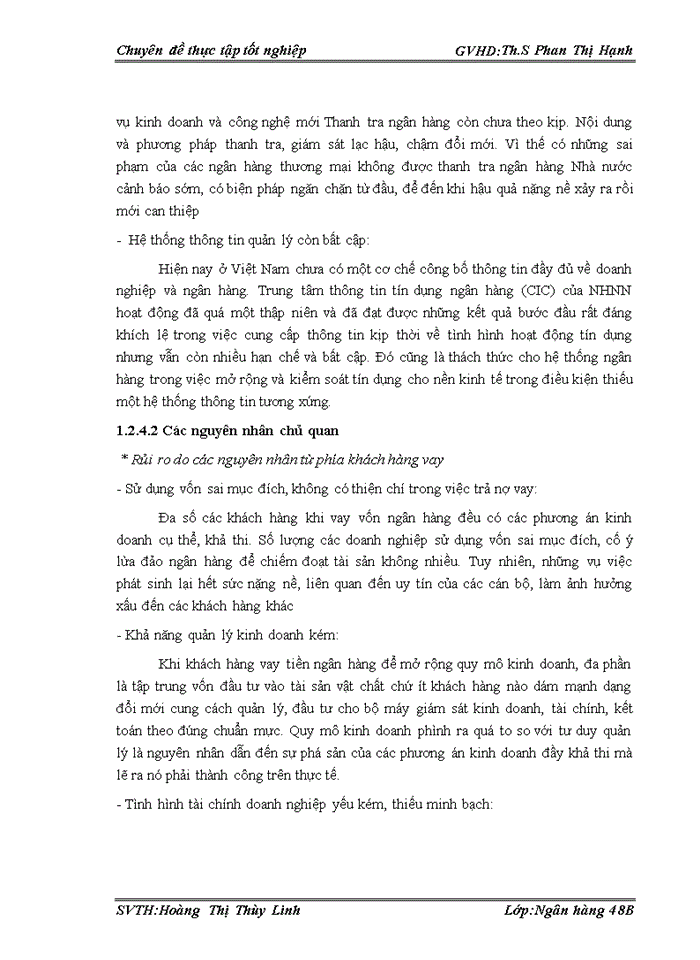 image for page Hạn chế rủi ro tín dụng tại Ngân hàng Đầu Tư và Phát Triển Việt Nam-chi nhánh Hà Tây