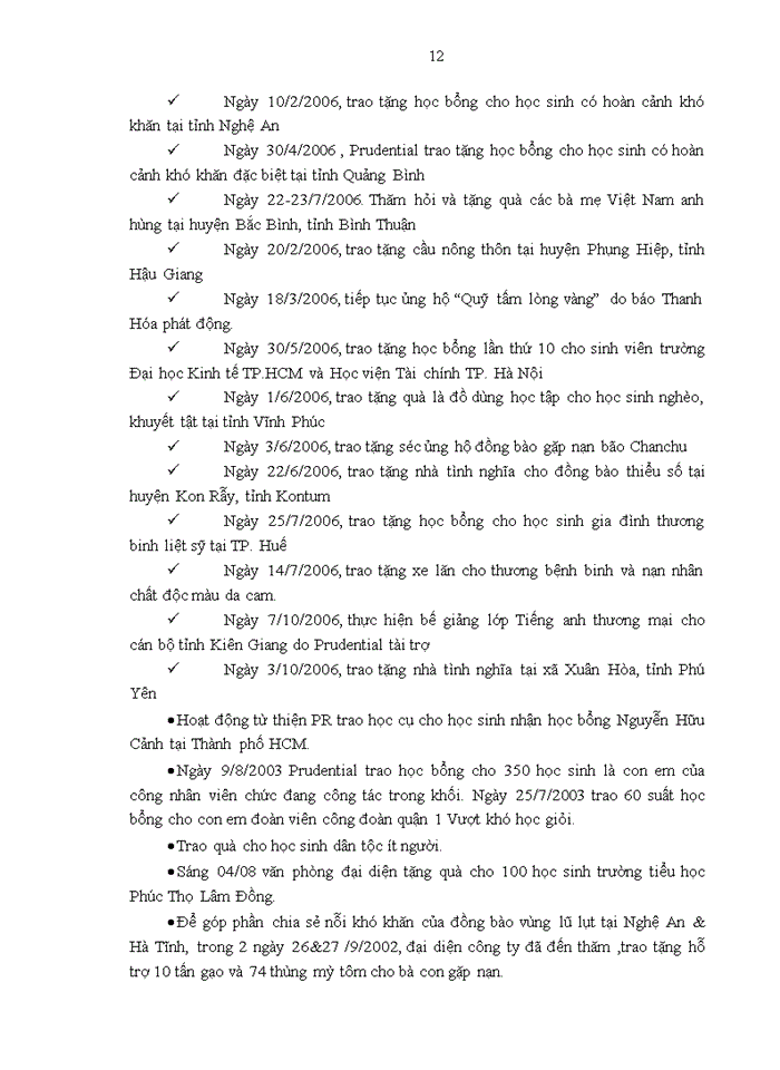 image for page Một số giải pháp nhằm nâng cao hiệu quả hoạt  động PR của công ty bảo hiểm nhân thọ Prudential Việt Nam tại thị trường Việt Nam