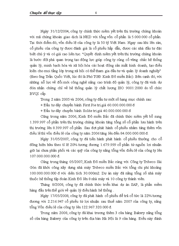 image for page Phát triển ngành hàng snack tại công ty cổ phần chế biến thực phẩm Kinh Đô miền Bắc – Thực trạng và giải pháp