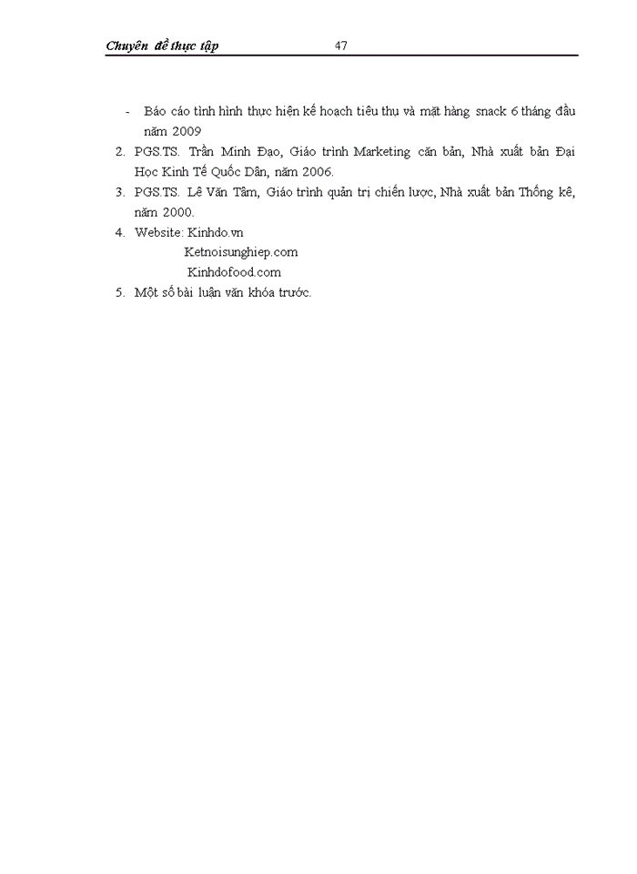 image for page Phát triển ngành hàng snack tại công ty cổ phần chế biến thực phẩm Kinh Đô miền Bắc – Thực trạng và giải pháp