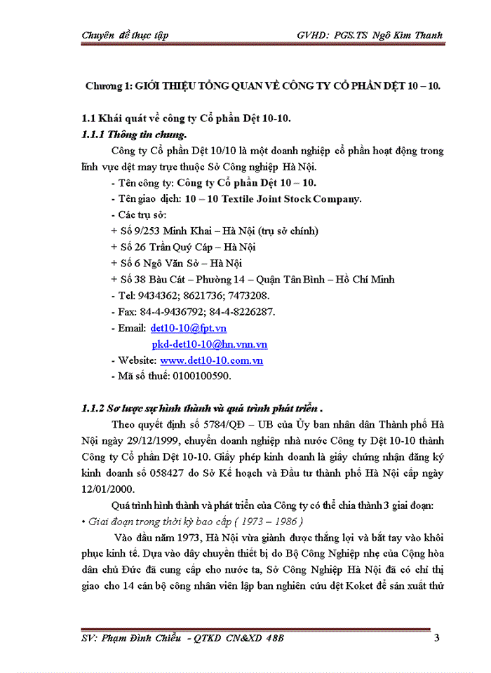 image for page Nâng cao hiệu quả quản lý và sử dụng Vốn lưu động tại Công ty Cổ phần Dệt 10-10