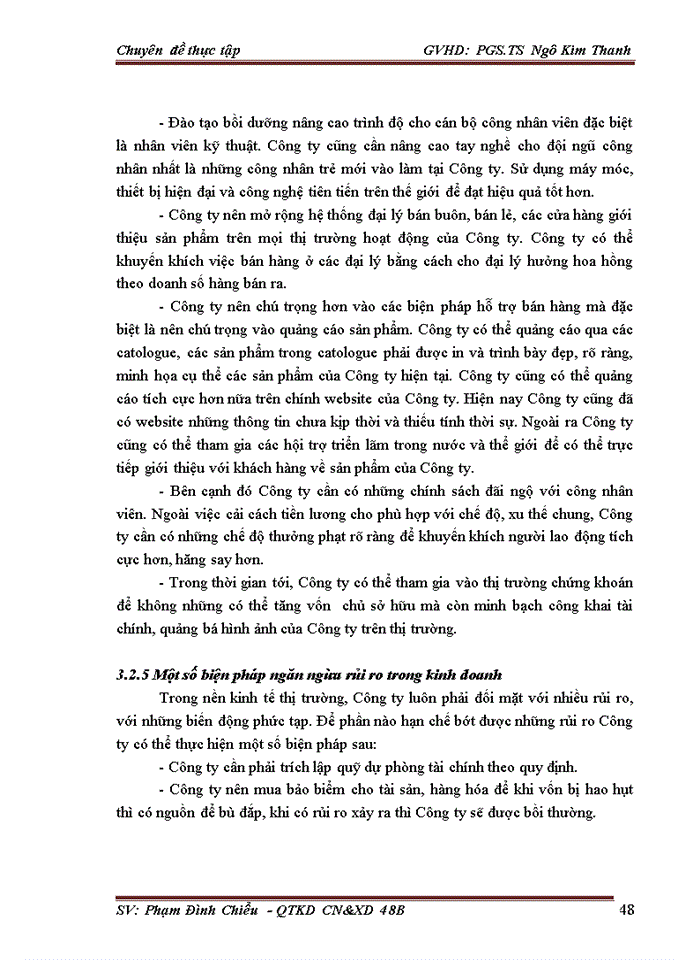 image for page Nâng cao hiệu quả quản lý và sử dụng Vốn lưu động tại Công ty Cổ phần Dệt 10-10