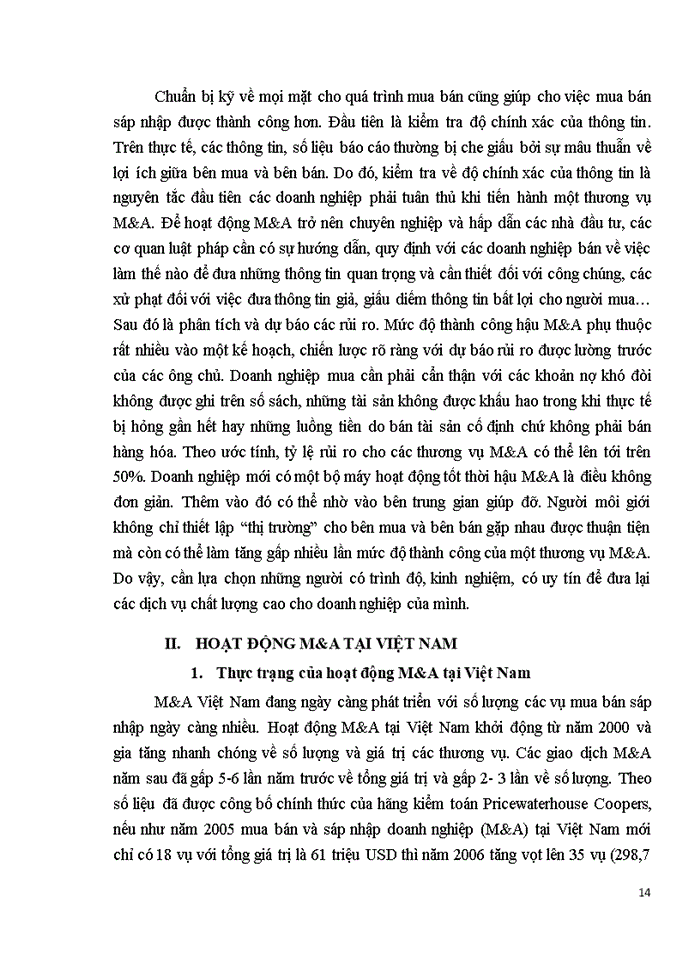 image for page Thực trạng mua bán và sáp nhập doanh nghiệp tại Việt Nam
