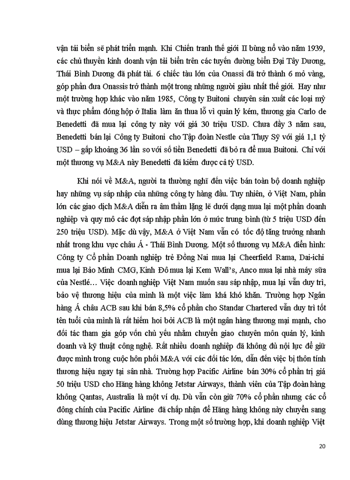 image for page Thực trạng mua bán và sáp nhập doanh nghiệp tại Việt Nam