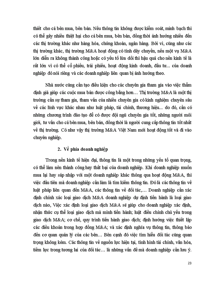 image for page Thực trạng mua bán và sáp nhập doanh nghiệp tại Việt Nam