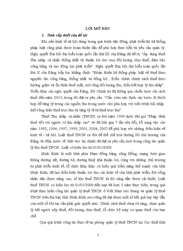 image for page Hoàn thiện công tác quản lý thuế thu nhập cá nhân trên địa bàn tỉnh Ninh Bình