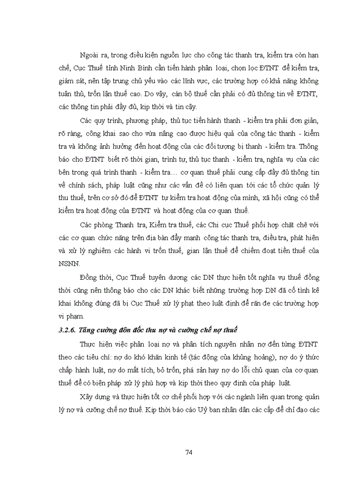 image for page Hoàn thiện công tác quản lý thuế thu nhập cá nhân trên địa bàn tỉnh Ninh Bình