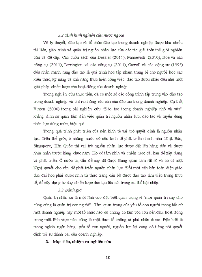 image for page Quản trị nguồn nhân lực tại Ngân hàng Nông nghiệp và phát triển nông thôn - Chi nhánh Thăng Long
