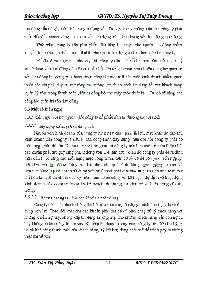 image for page Một số giải pháp nhằm nâng cao hiệu quả sử dụng vốn tại công ty cổ phần đầu tư thương mại An Dân