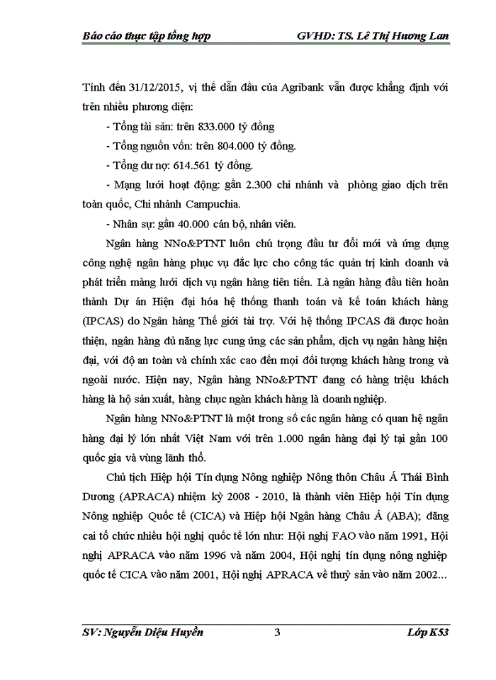 image for page Nâng cao chất lượng hoạt động tín dụng ngắn hạn tại Chi nhánh Ngân hàng Nông nghiệp và Phát triển nông thôn huyện Mai Sơn, Sơn La