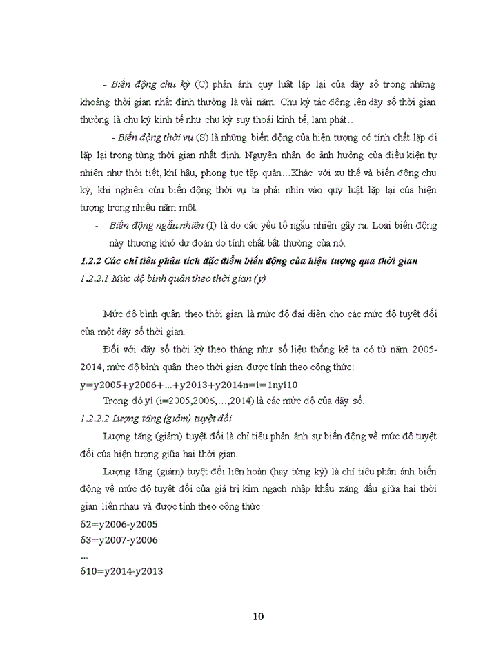 image for page Vận dụng một số phương pháp thống kê phân tích tình hình nhập khẩu xăng dầu của việt nam giai đoạn 2005-2014