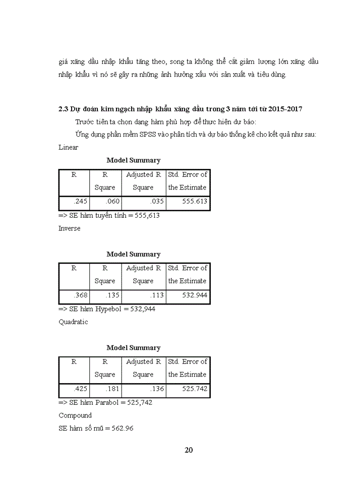 image for page Vận dụng một số phương pháp thống kê phân tích tình hình nhập khẩu xăng dầu của việt nam giai đoạn 2005-2014