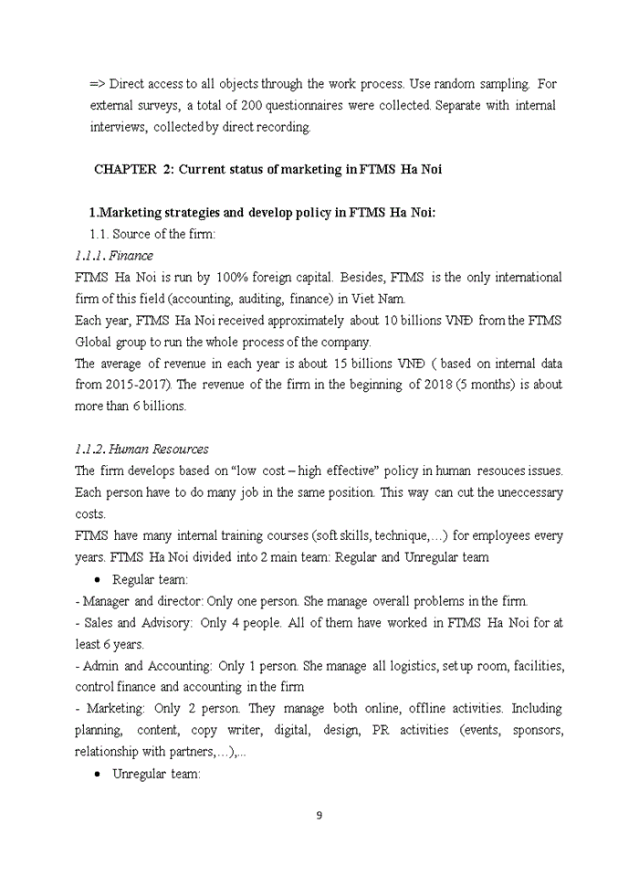 image for page Marketing of FTMS Global in Ha Noi: Current Situation and Solutions