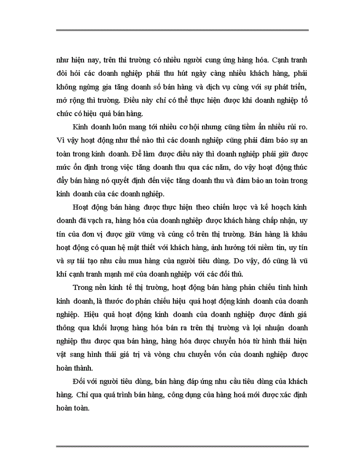 image for page Hoàn thiện công tác kế toán bán hàng và xác định kết quả kinh doanh tại Công ty TNHH  Đầu tư thương mại và dịch vụ Tân Thuận Thảo